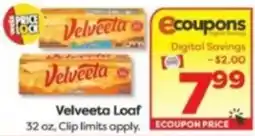 Weis Markets Velveeta Loaf offer