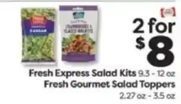Weis Markets Fresh Express Salad Kits offer