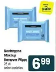 Shaw's Neutrogena Makeup Remover Wipes offer