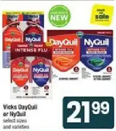Shaw's Vicks DayQuil or NyQuil offer