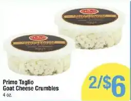 Shaw's Primo Taglio Goat Cheese Crumbles offer
