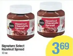Shaw's Signature Select Hazelnut Chocolate Spread offer