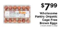 ShopRite Wholesome Pantry Organic Cage Free Brown Eggs offer