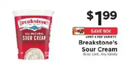 ShopRite Breakstone's Sour Cream offer