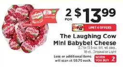 ShopRite The Laughing Cow Mini Babybel Cheese offer