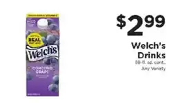 ShopRite Welch's Drinks offer