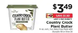 ShopRite Country Crock Plant Butter offer