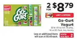 ShopRite Go-Gurt Yogurt offer