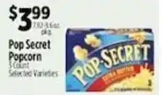 Pioneer Supermarkets Pop Secret Popcorn offer