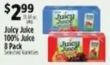 Pioneer Supermarkets Juicy Juice 100% Juice offer