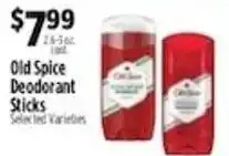 Pioneer Supermarkets Old Spice Deodorant Sticks offer
