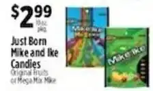 Pioneer Supermarkets Just Born Mike and Ike Candies offer