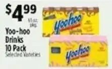 Pioneer Supermarkets Yoo-hoo Drinks offer