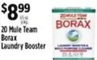 Pioneer Supermarkets 20 Mule Team Borax Laundry Booster offer