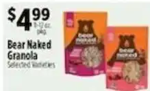 Pioneer Supermarkets Bear Naked Granola offer