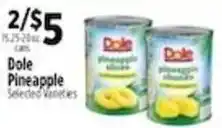Pioneer Supermarkets Dole Pineapple offer
