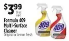Pioneer Supermarkets Formula 409 Multi-Surface Cleaner offer
