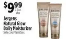 Pioneer Supermarkets Jergens Natural Glow Daily Moisturizer offer