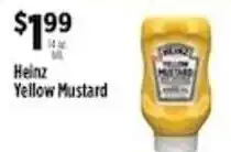 Pioneer Supermarkets Heinz Yellow Mustard offer