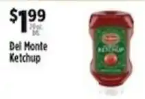 Pioneer Supermarkets Del Monte Ketchup offer