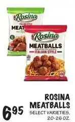 Foodarama Rosina meatballs offer