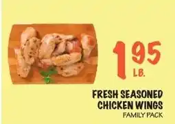 Foodarama Fresh Seasoned Chicken Wings offer