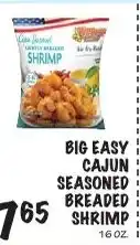 Foodarama Big easy cajun seasoned breaded shrimp offer