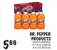 Foodarama Dr. Pepper Products offer