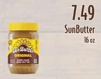 Sunbutter original
