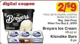 Piggly Wiggly Breyers Ice Cream offer