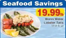 Piggly Wiggly Warm Water Lobster Tails offer
