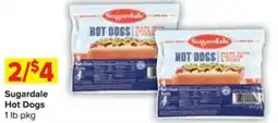 Shop 'n Save Sugardale hot dogs offer