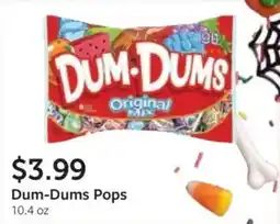 Fareway Dum-Dums Pops offer