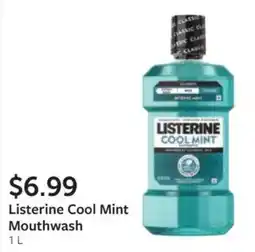 Fareway Listerine Cool Mint Mouthwash offer