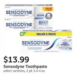 Fareway Sensodyne toothpaste offer