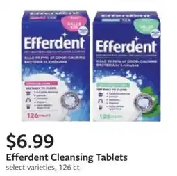 Fareway Efferdent Cleansing Tablets offer