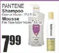 Food Universe Pantene shampoo and mousse offer