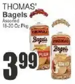 Food Universe Thomas' bagels offer