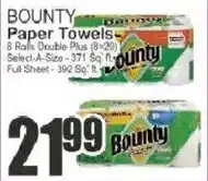 Food Universe Bounty paper towels offer