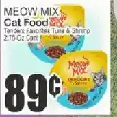 Food Universe Meow Mix cat food offer