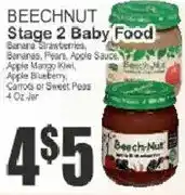 Food Universe Beechnut stage 2 baby food offer