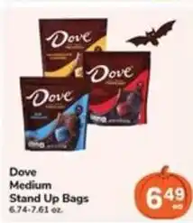 Safeway Dove Medium Stand Up Bags offer