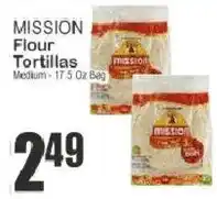 Food Universe Mission flour tortillas offer