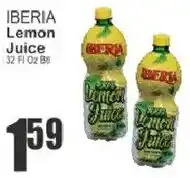 Food Universe Iberia lemon juice offer