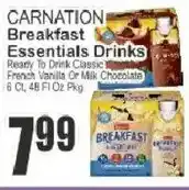 Food Universe Carnation breakfast essentials drinks offer