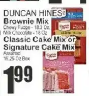 Food Universe Duncan Hines brownie mix or classic cake mix offer
