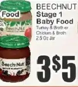 Food Universe Beechnut Stage 1 Baby Food offer