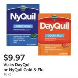 Fareway Vicks DayQuil or NyQuil Cold & Flu offer