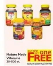 Safeway Nature Made FREE offer