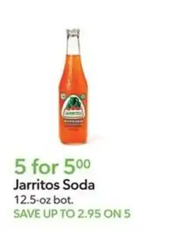 Publix Jarritos Soda offer